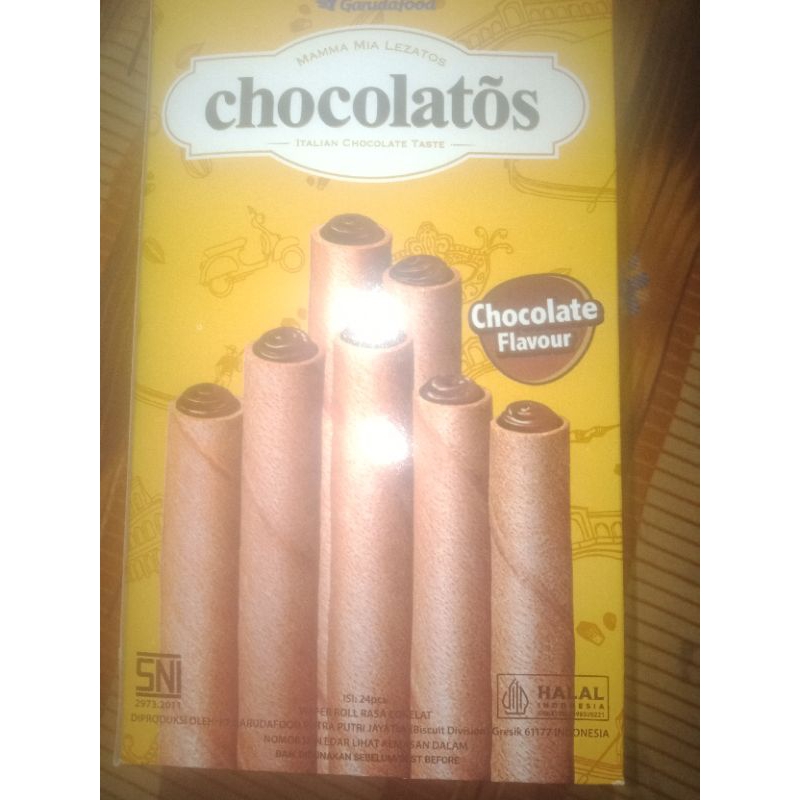 

Chocolatos Chocolate Gery Chocolatos 14gr x 24pcs