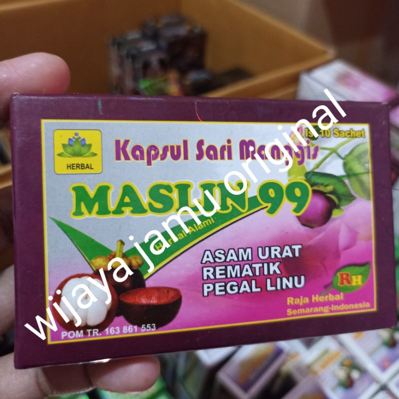 TERLARIS bisa COD kapsul sari manggis maslin 99