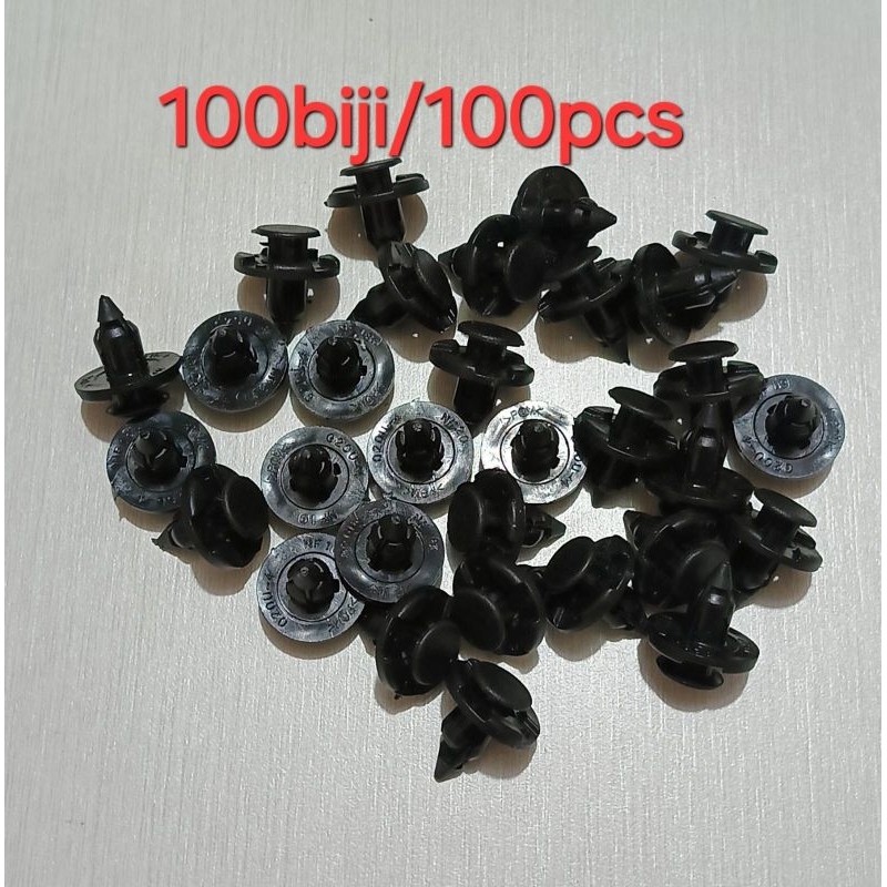 Klip kancing liner fender bemper avanza xenia 100pcs original