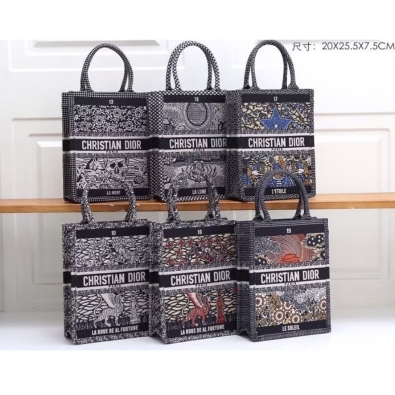 CDr Mini Book Tote Canvas