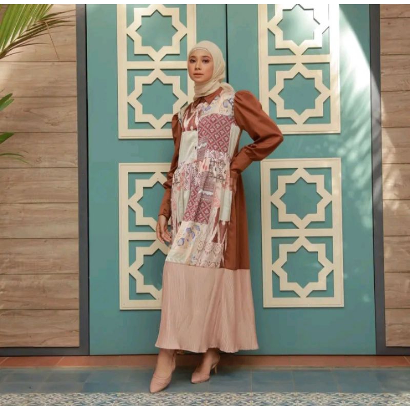 DYA ID - Azmi Dress - Brown