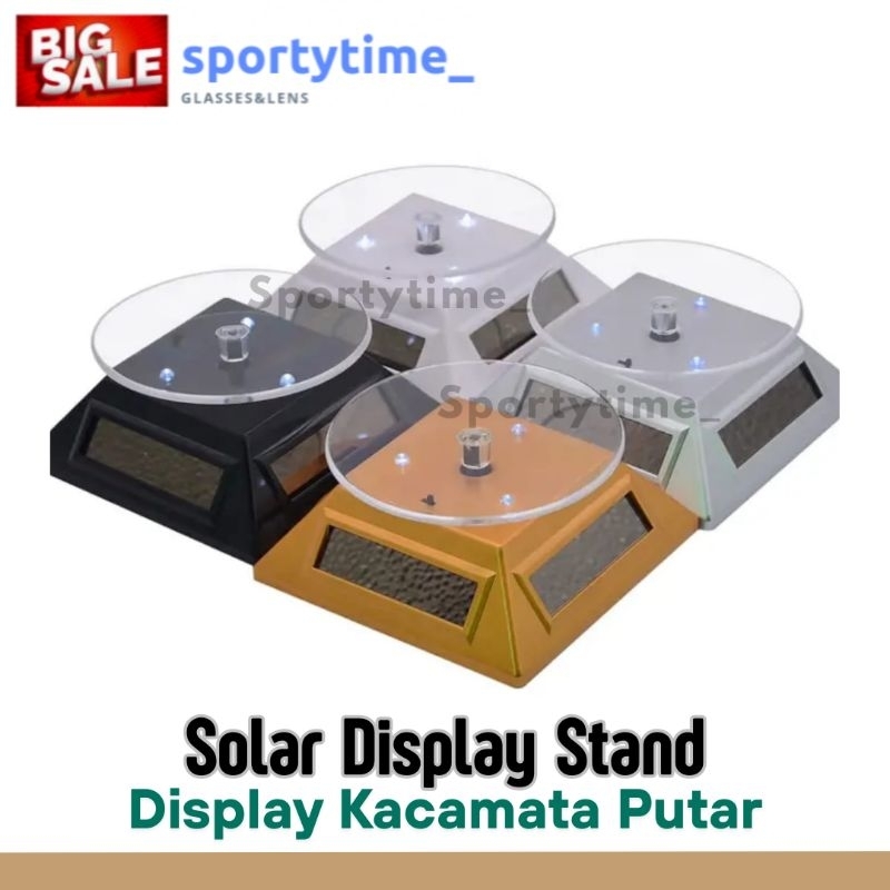 Display Kacamata Putar Otomatis | Display Solar | Display Kacamata