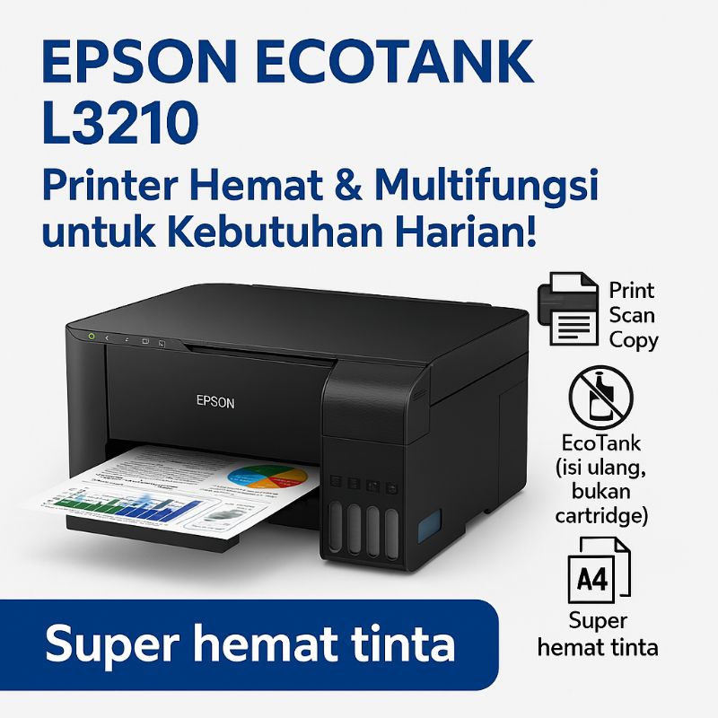 Printer Epson EcoTank L3210 printer scan copy