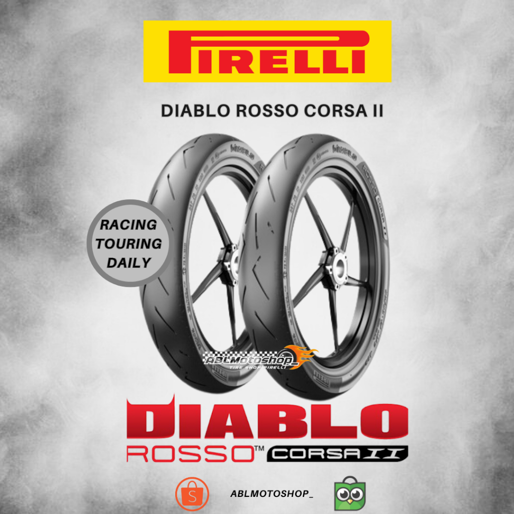 Ban Pirelli Diablo Rosso Corsa 2 90/80-14