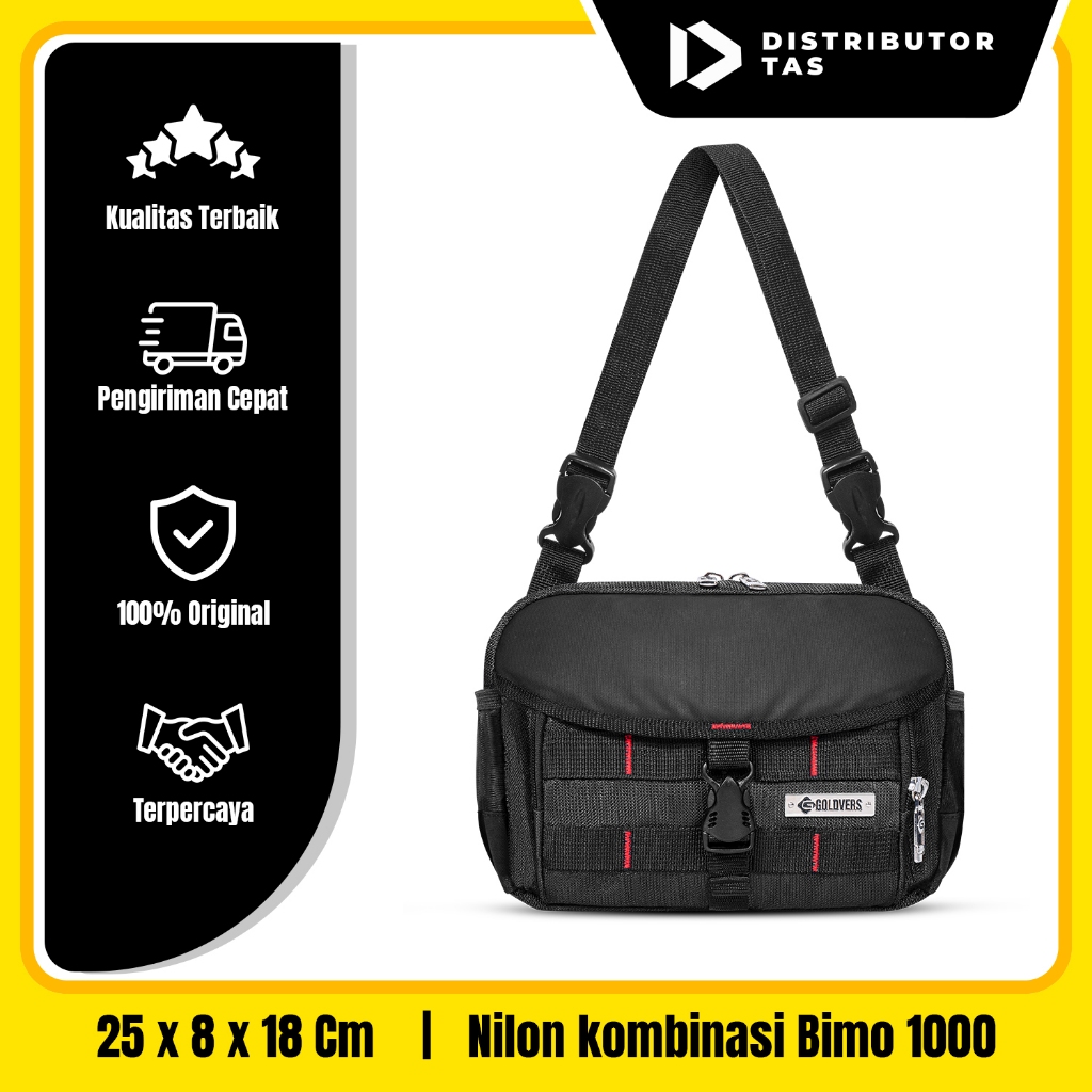 Tas POLO GOLDVERS Tas Dada Chest Bag Kantong OUTDOUR ORI/Waistbag Dada Trendy/Tas Dada 4 In + COD