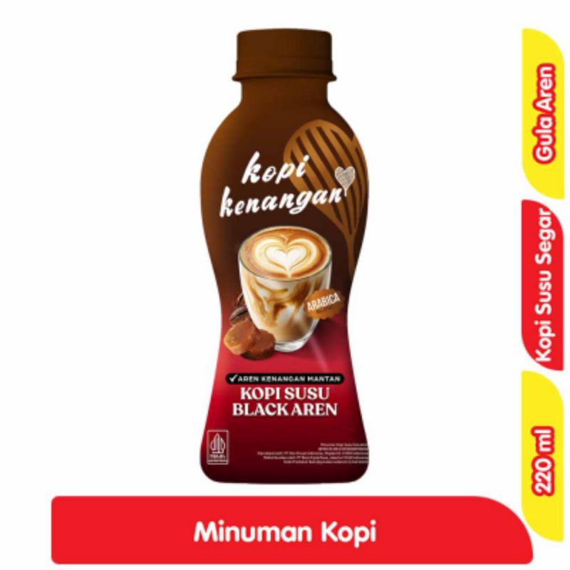 

Kopi Kenangan Hanya Untukmu Minuman Kopi Black Aren 220 ml ( 1 Dus )