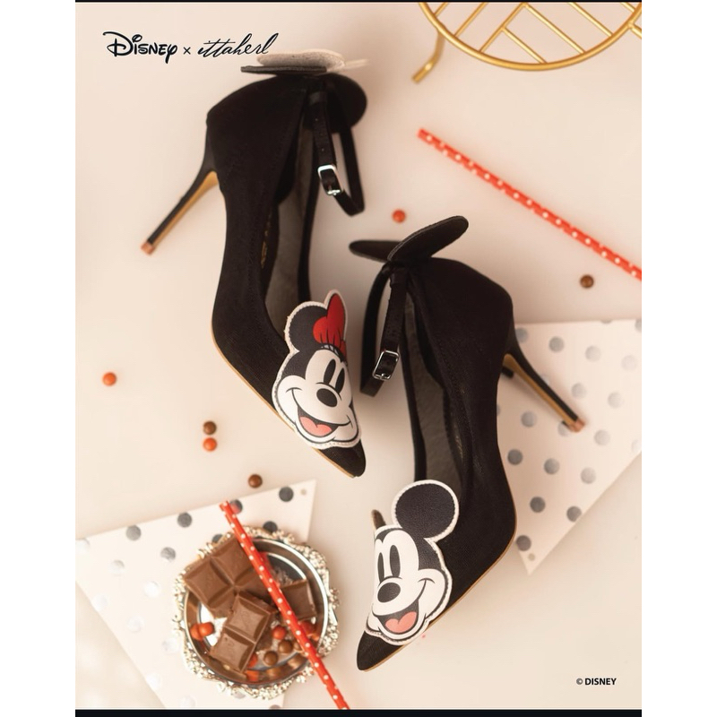 Ittaherl Mickey Mouse Pointy Heels