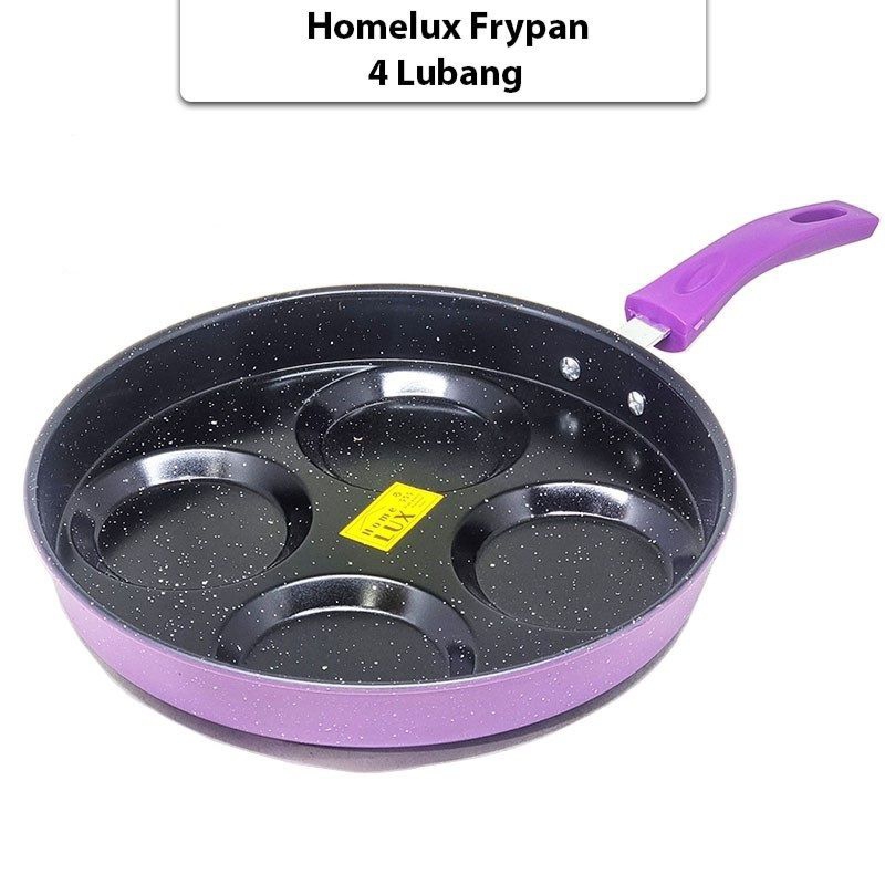 Teflon Penggoreng Telur/Wajan Cetakan Telur/kue 4 Lubang