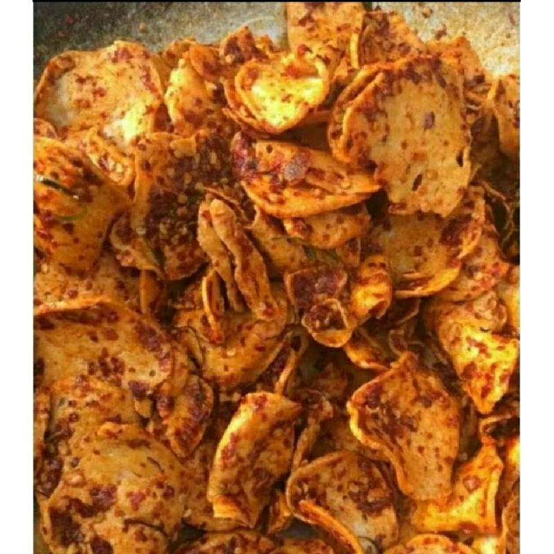 

KERIPIK BASRENG BULAT PEDAS 200 GRAM
