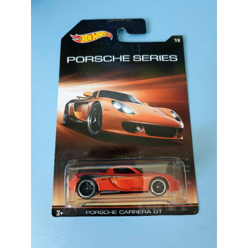 HOTWHEELS PORSCHE SERIES PORSCHE CARRERA GT ORANGE