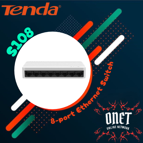 Tenda S108 8-port Ethernet Switch