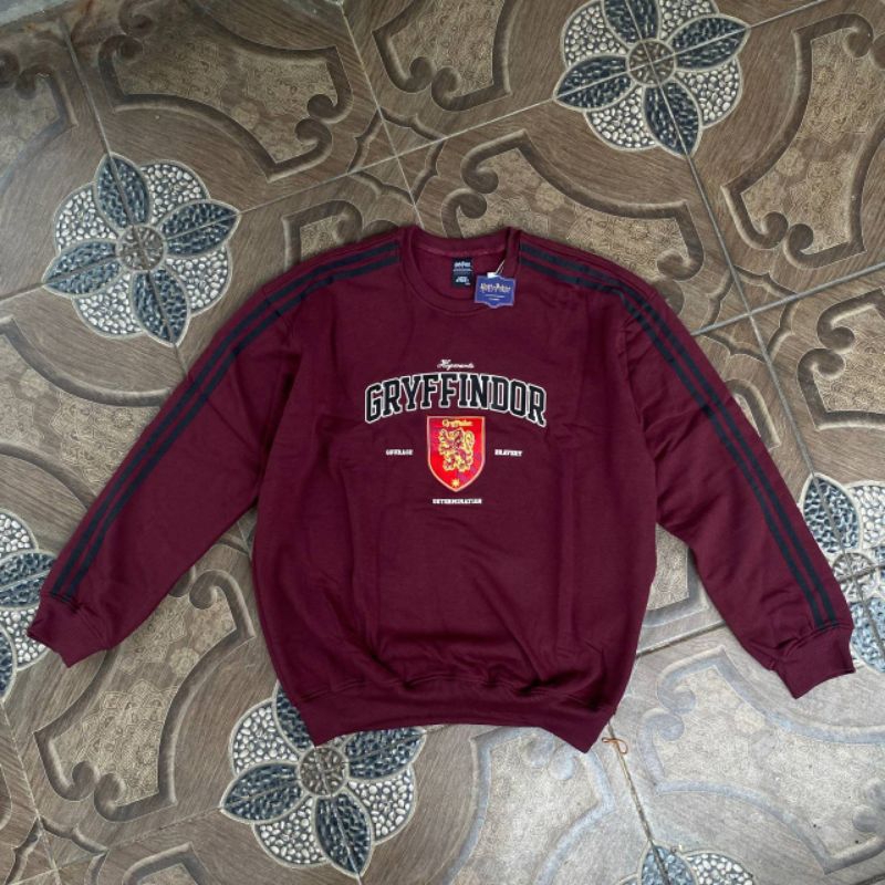 Aerostreet Crewneck Gryffindor Maroon Sweater Sweatshirt [ORIGINAL]
