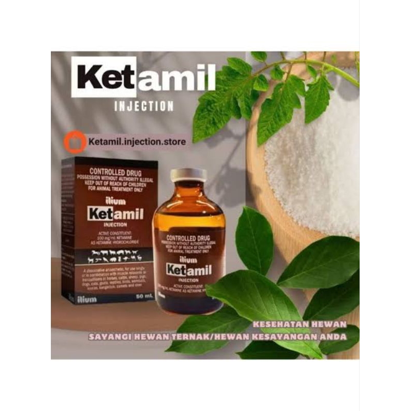Distributor Resmi Ketamil Illium Asli Original 50ml