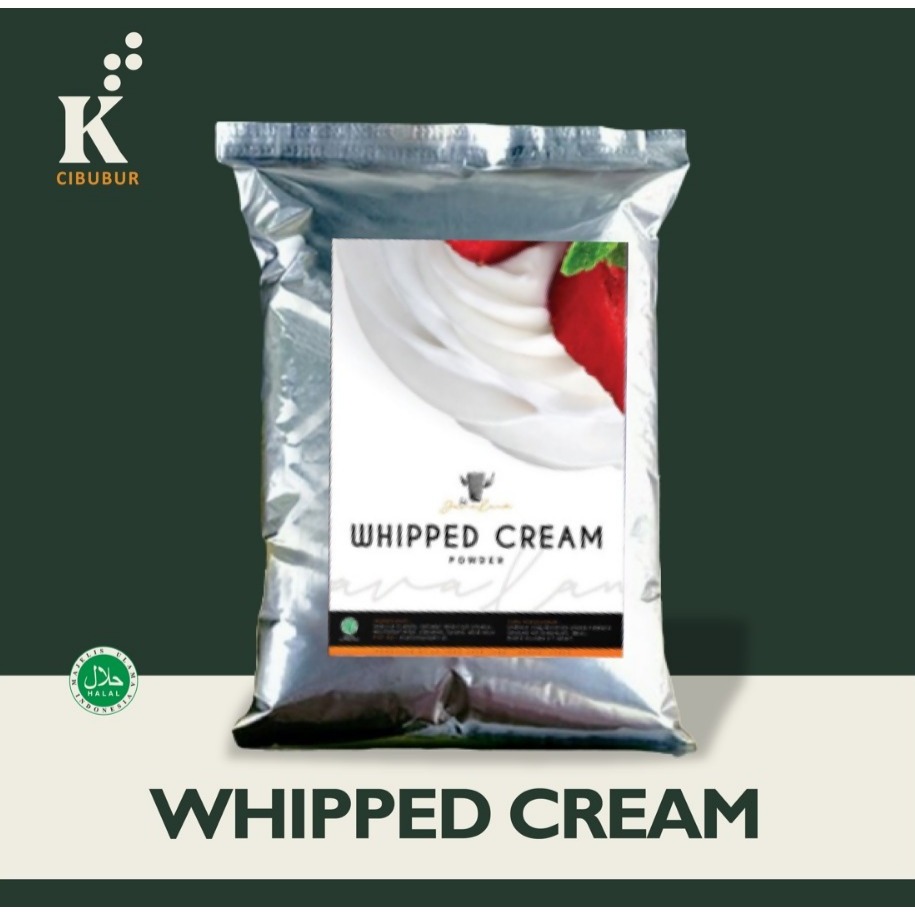 

Whipped Cream 500gram Topping Powder Minuman Bubuk Drink JAVALAND
