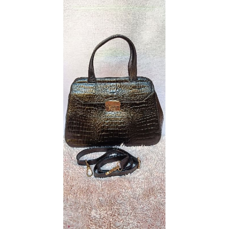tas crocodile wanita tote (Preloved pribadi)
