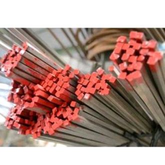 as stainless kotak 304 15.8mm x 15.8mm x 300mm