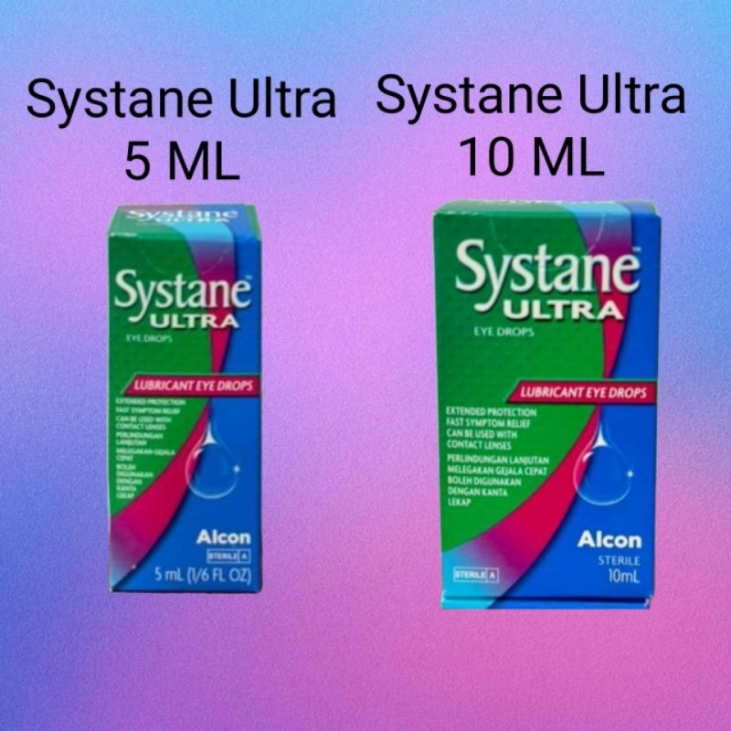 Alcon Systane Ultra Lubricant Eye Drops 5 ML /10 ML Alcon Ultra Systane Ultra