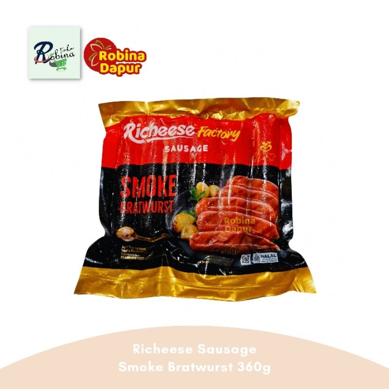 

Richeese Factory Sausage Smoke Bratwurst 360 gr
