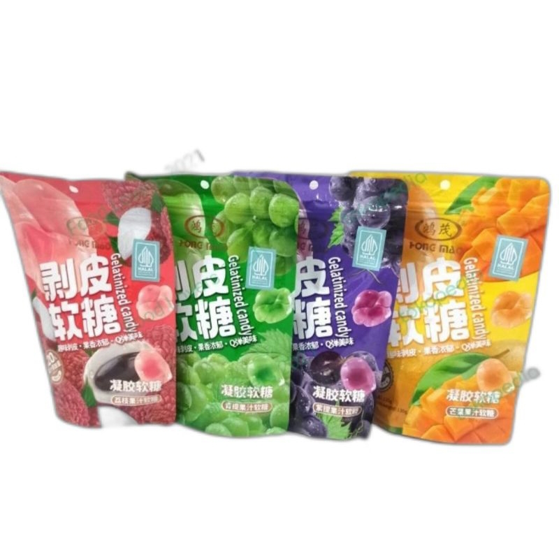 

Hong Mao Permen Jelly Lunak Aneka Rasa Buah Pouch 120g