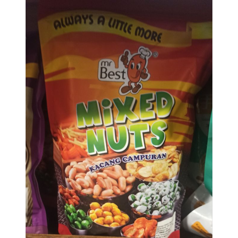 

Mr Best Mixed Nut 400g / Mr Best Kacang Campur Pouch 400g