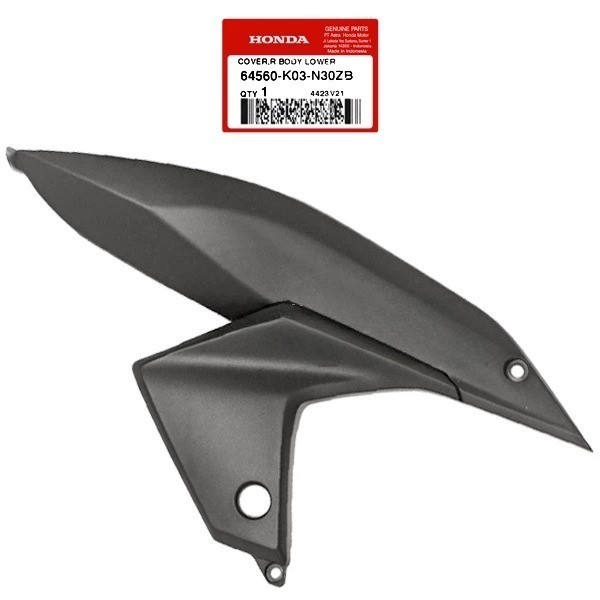 Cover Body Kanan Bawah - Honda Revo 110 FI - 64560K03N30ZB