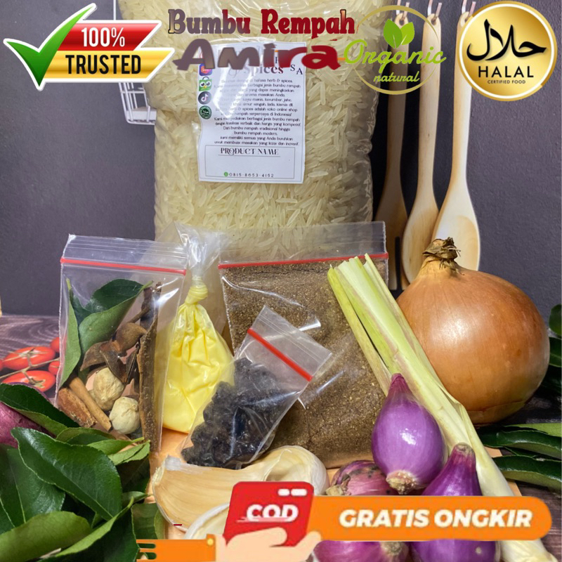 

Nasi Kebuli 1kg lengkap bumbu GRATIS bombay+rempah”+kismis+margarin