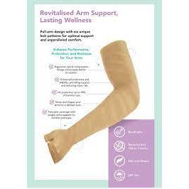 Aulora arm sleeves beige untuk kesehatan sarung tangan