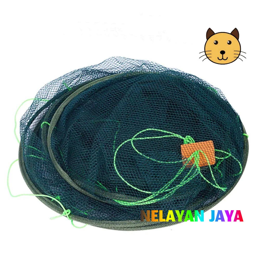 Perangkap Bubu Anco Tangkul Jaring Lipat Bulat Pancing Jala Ikan Udang Terlaris