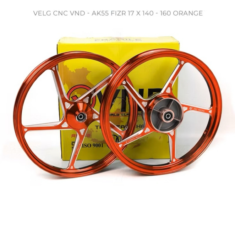 velg vnd kzr juputer dan fizr ukuran 140/160 bisa pnp cb gl mp tiger