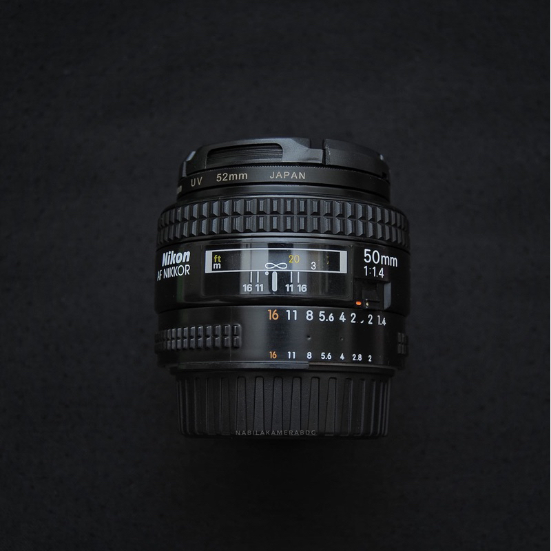AF Nikkor 50mm F1.4D Lensa Fix Nikon 50mm F1.4 AFD Bukan AFS