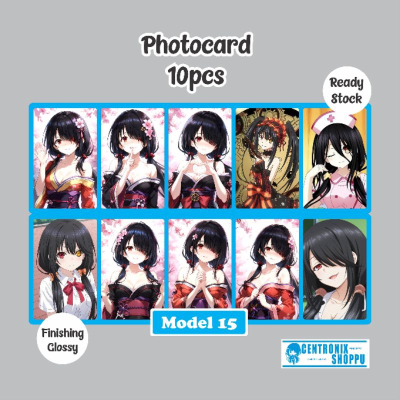 PHOTOCARD Tokisaki Kurumi DATE A LIVE - Photocard / Kurumi DATE A LIVE - PACK 15
