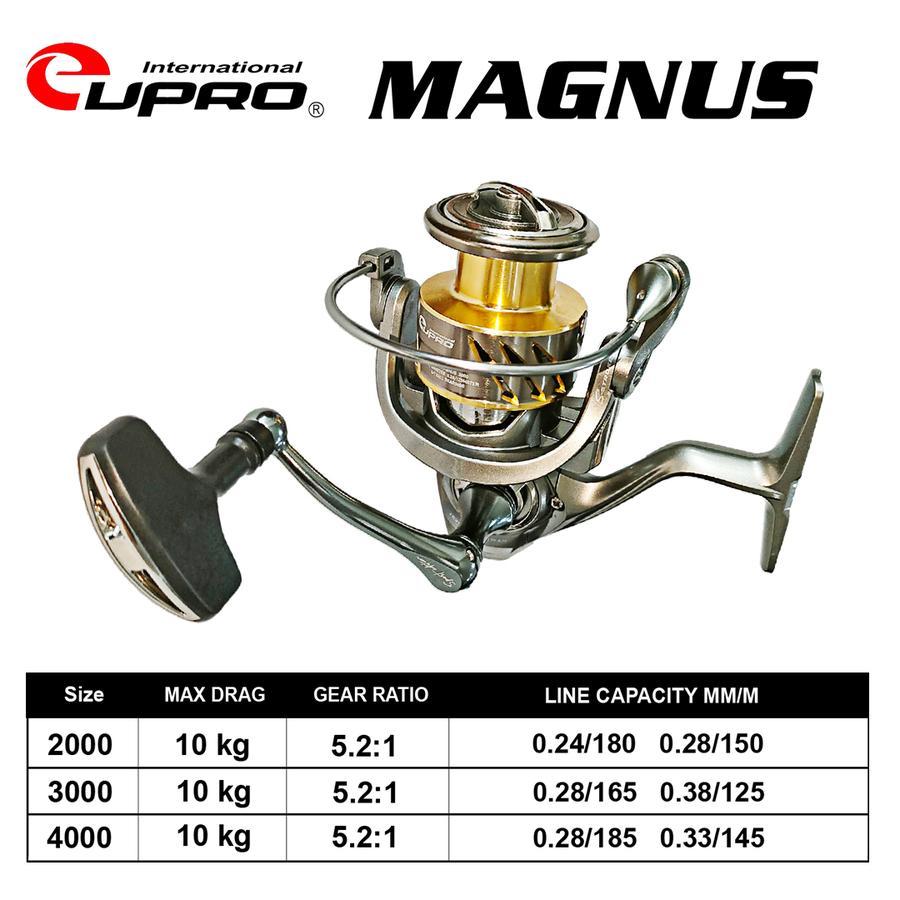 EUPRO Spinning Fishing Reel MAGNUS