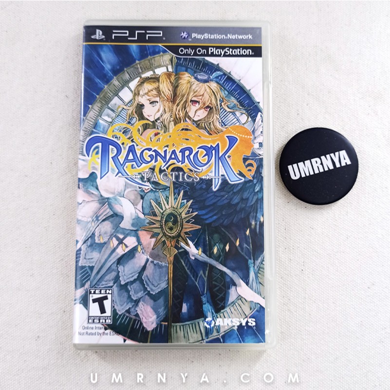 PSP UMD Kaset Ragnarok Tactic CD Disk Game PS Games Playstation Portable