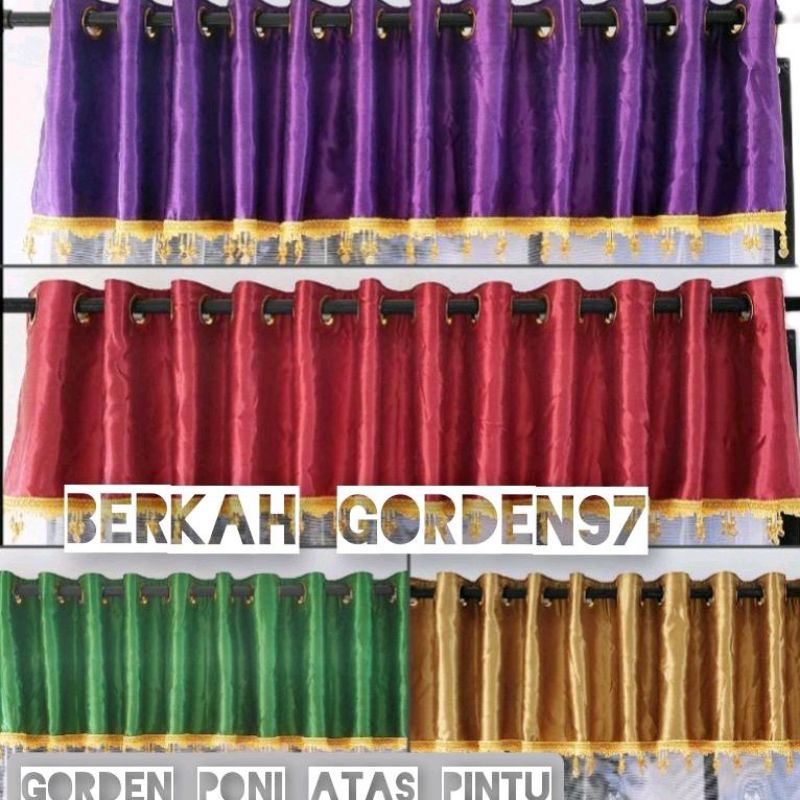 Gorden Poni, Gorden Poni Atas Pintu, Gorden Import Gorden poni blackout