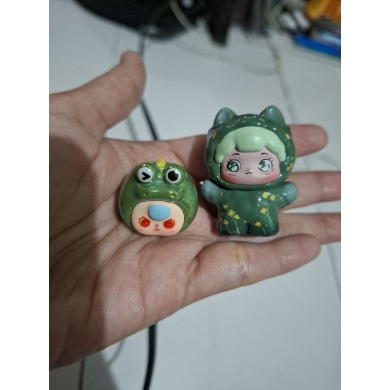 figur bb kacang pao pao hijau