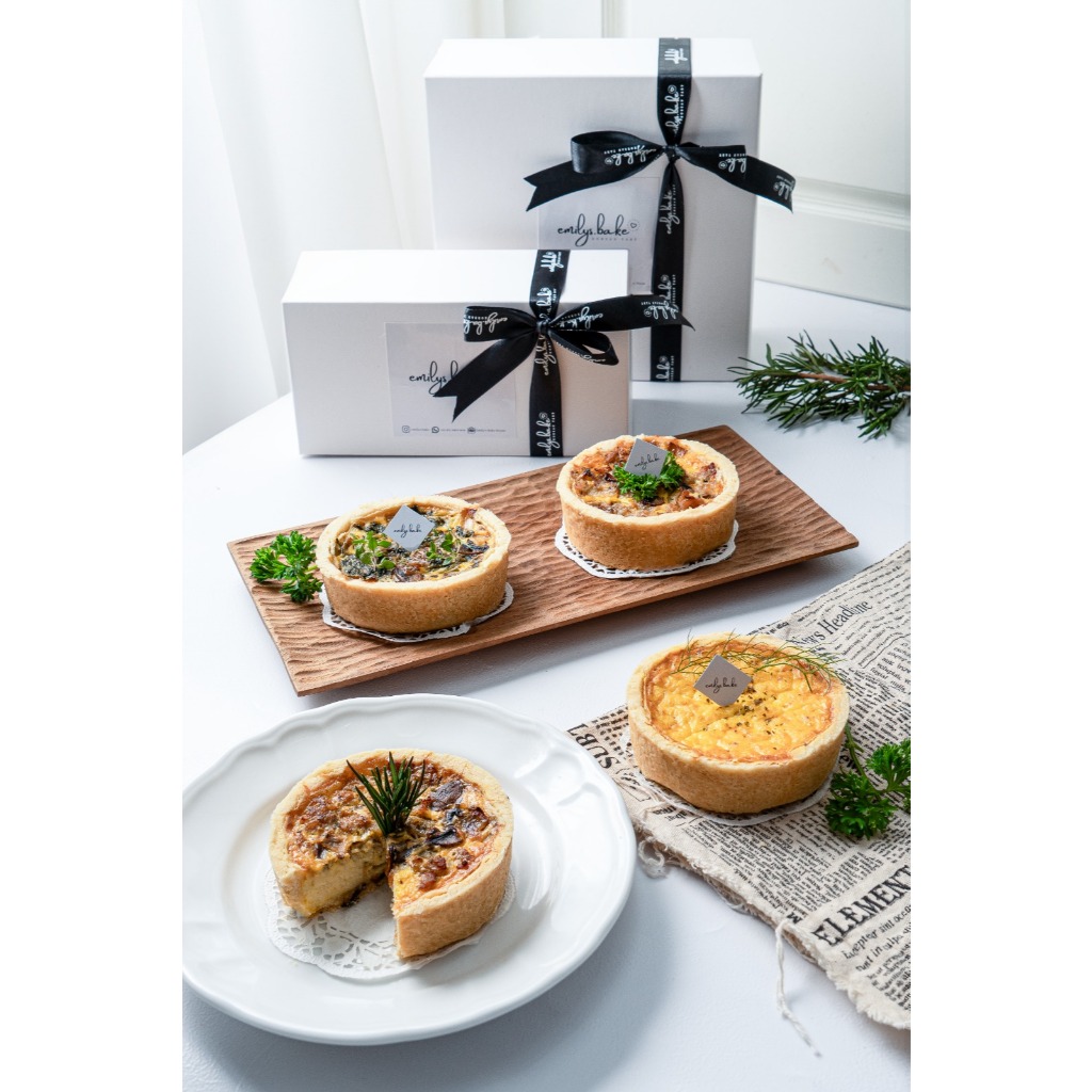 

Mini Quiche Lorraine / Savory Tart / Pie Asin