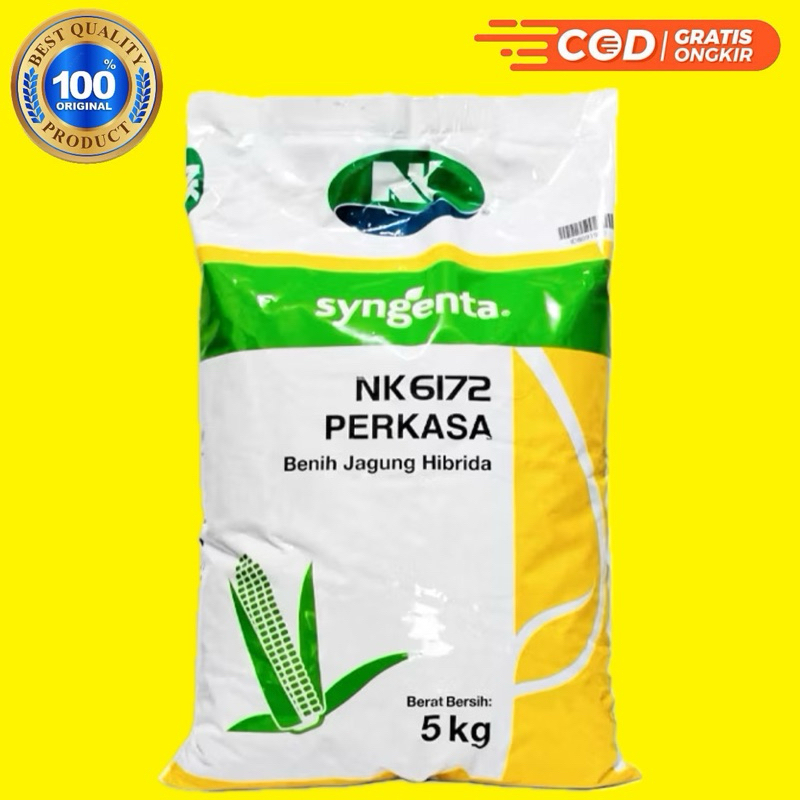 Benih Jagung Nk Perkasa 5KG - Nk 6172 Asli kemasan Pabrik