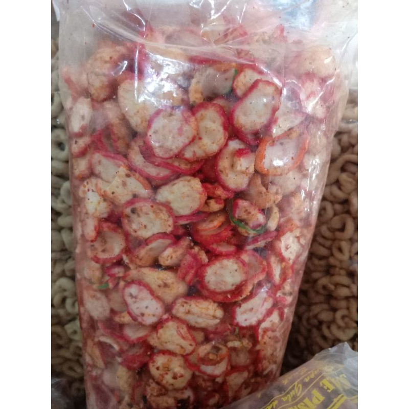 

Krupuk seblak kering 250gr pedas daun jeruk/krupuk seblak viral/krupuk seblak