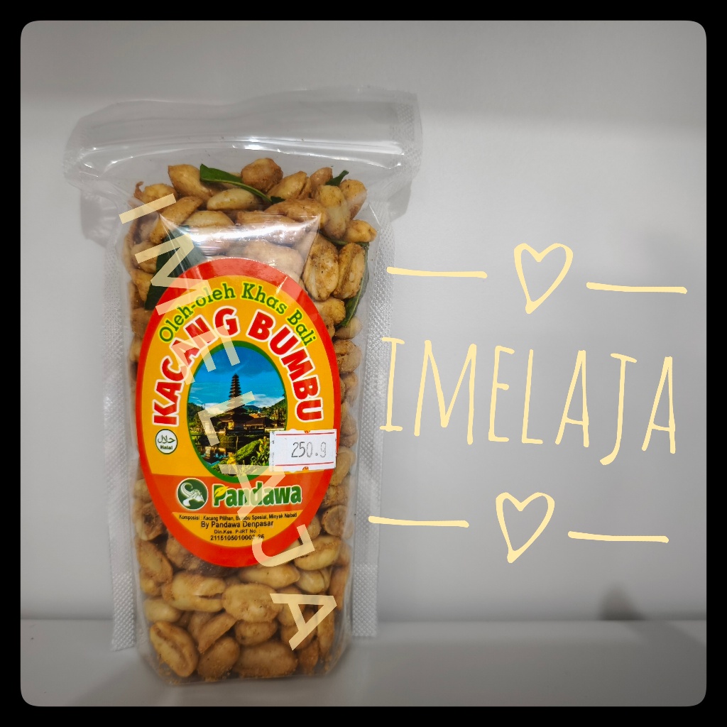 

Pandawa" Kacang Bali Bumbu 250 Gr