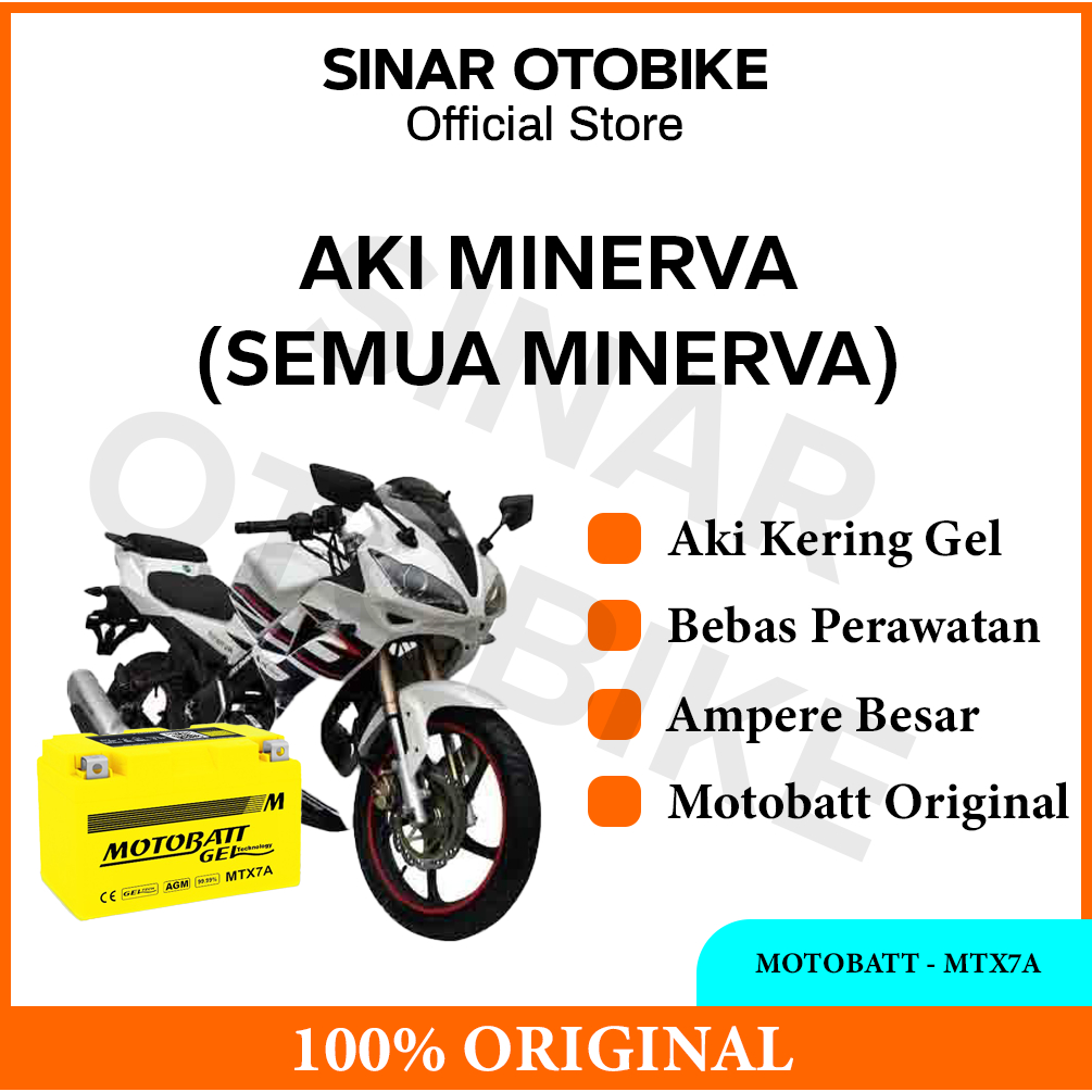 AKI MINERVA MOTOBATT - MTX7A