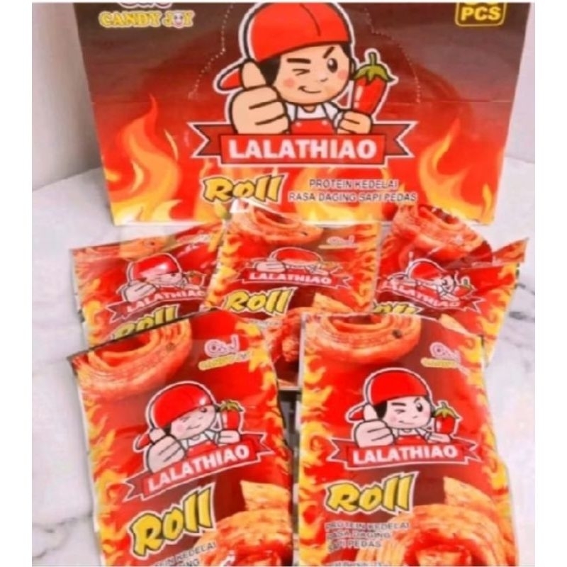 

LALATHIAO ROLL SNACK PROTEIN KEDELAI ISI 30 PCS