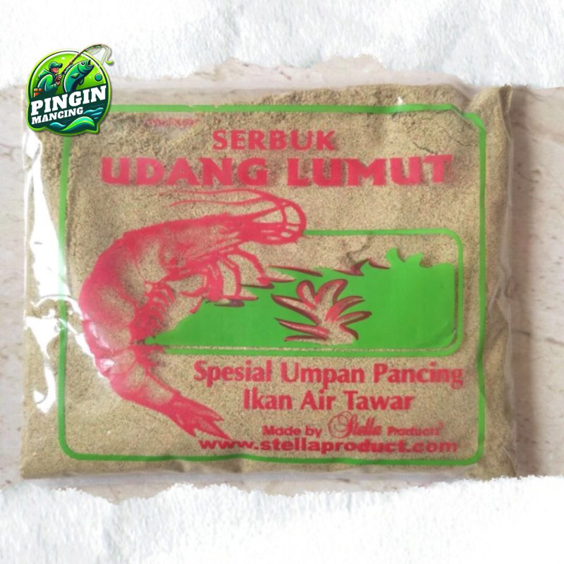 Umpan Pancing Ikan Mas Tombro Nila Pelet Serbuk Udang Lumut
