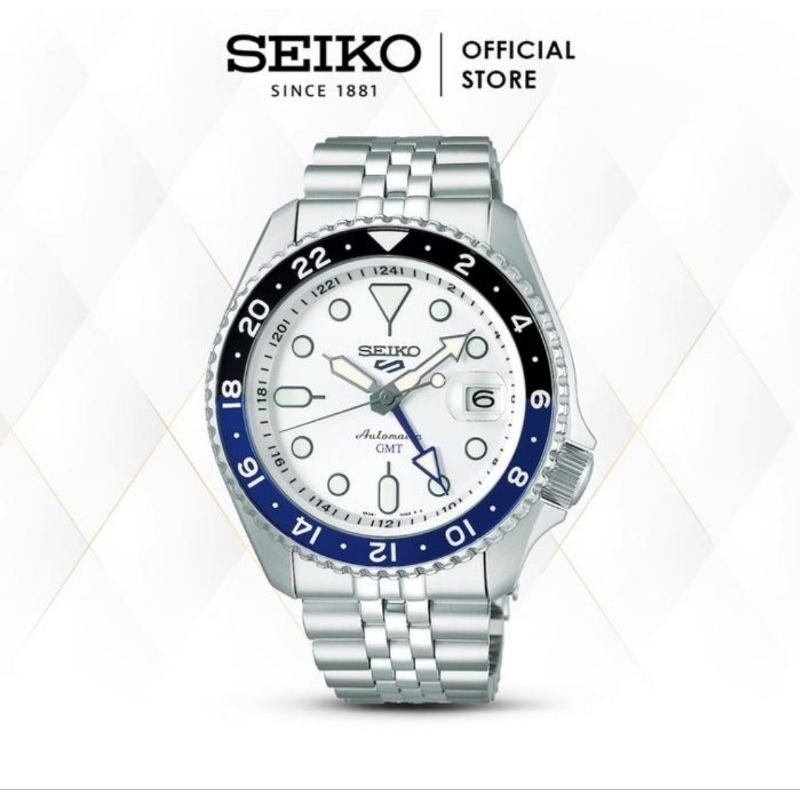 Jam Tangan Pria Seiko Original Seiko GMT SSK033 Automatic