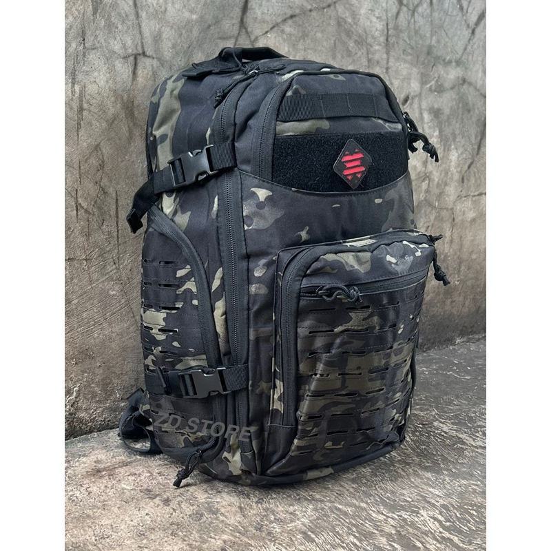 Tas Tactical LORENG MULTICAM BLACK/Ransel PRIA LORENG MULTICAM BLACK Tactical Laser Cutting