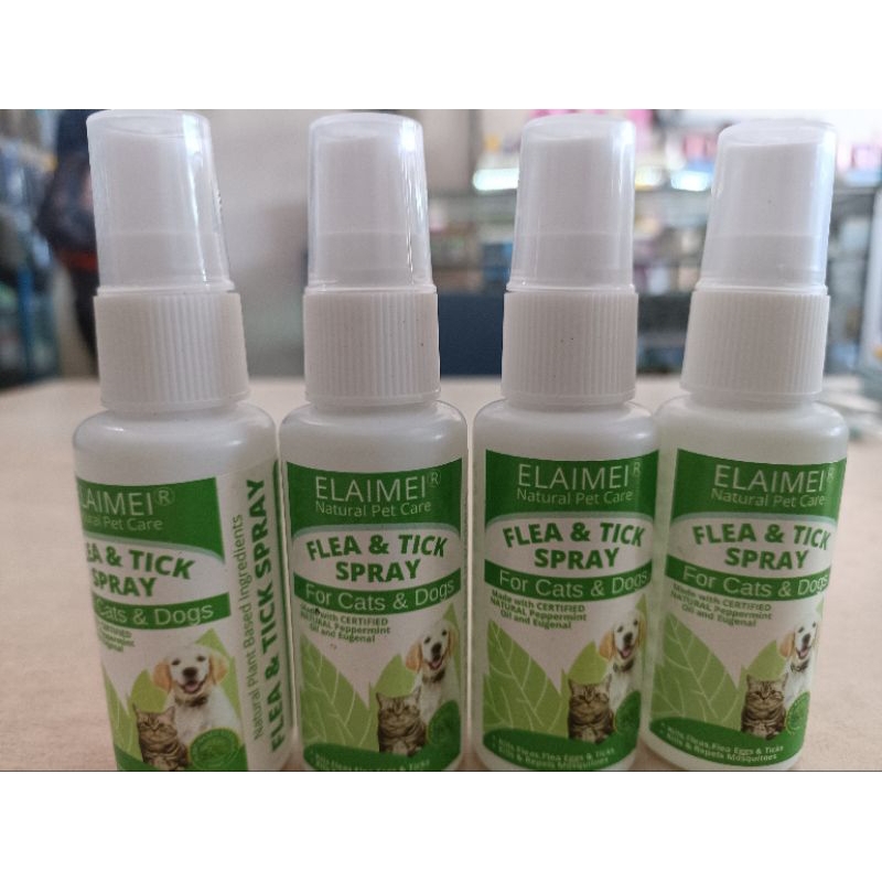 Obat Kutu Hewan Kucing Anjing Spray 30ml Ampuh Obat Herbal Aman Untuk Dijilat