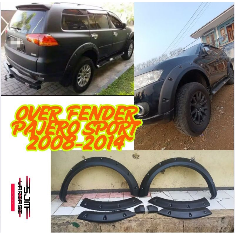 OVER FENDER PAJERO SPORT 2008-2014 PNP
