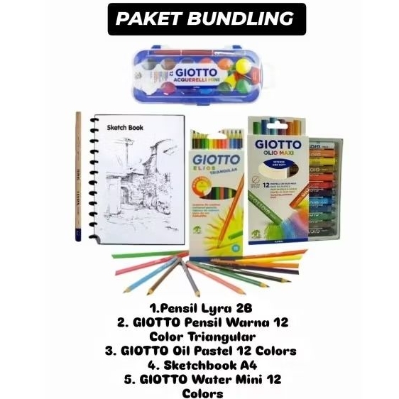 

LYRA Alat Melukis|Mewarnai|Menggambar - PAKET BUNDLING