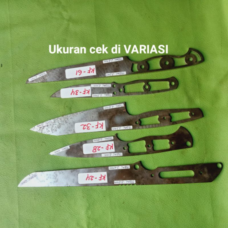 Baja blank HSS D2/TKM germany ada sedikit bekas karat