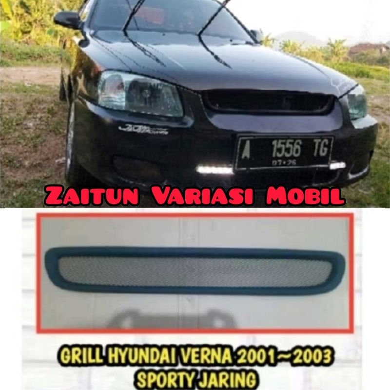 Grill Hyundai Accent Verna model jaring gril