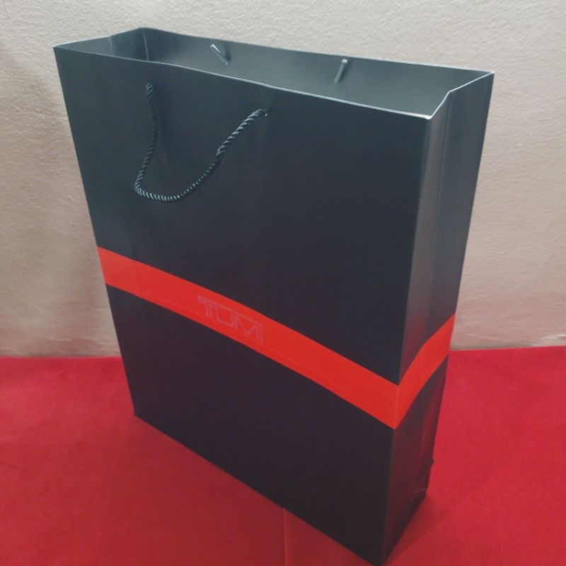 

KANTONG BELANJA PAPERBAG BRANDED AUTHENTIC ORIGINAL TUMI PAPER BAG